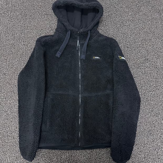 내셔널지오그래픽 털 뽀글이 후리스 자켓 90(S)