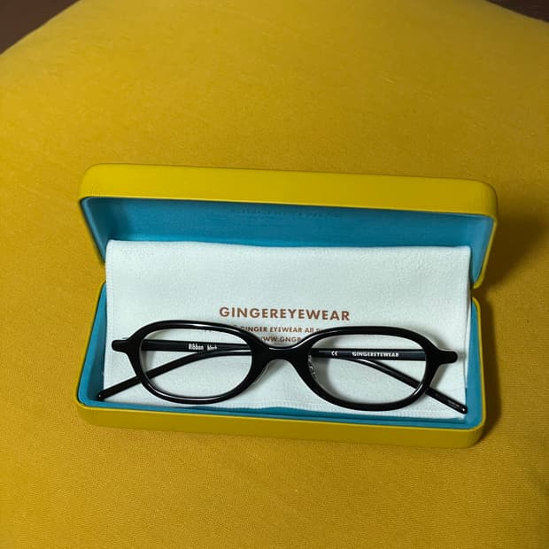 진저아이웨어 리본 47사이즈 블랙