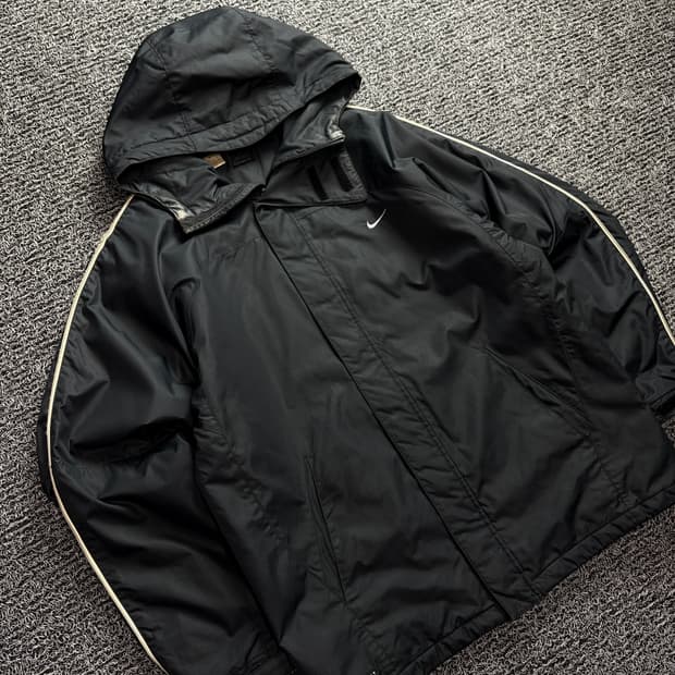 00s 나이키 올드스쿨 스우시 라이닝 디테일 바람막이 점퍼 1487