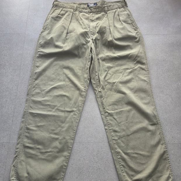 Polo Ralph Lauren 투턱 치노 팬츠 (1990s-2000s)