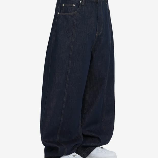 OY STITCHED WIDE VOLUME PANTS