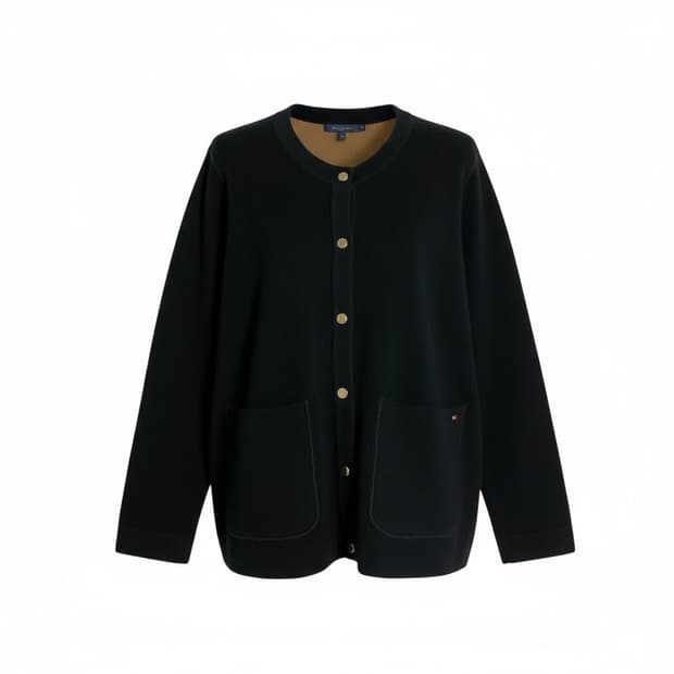 타미힐피거 리버시블 가디건 s