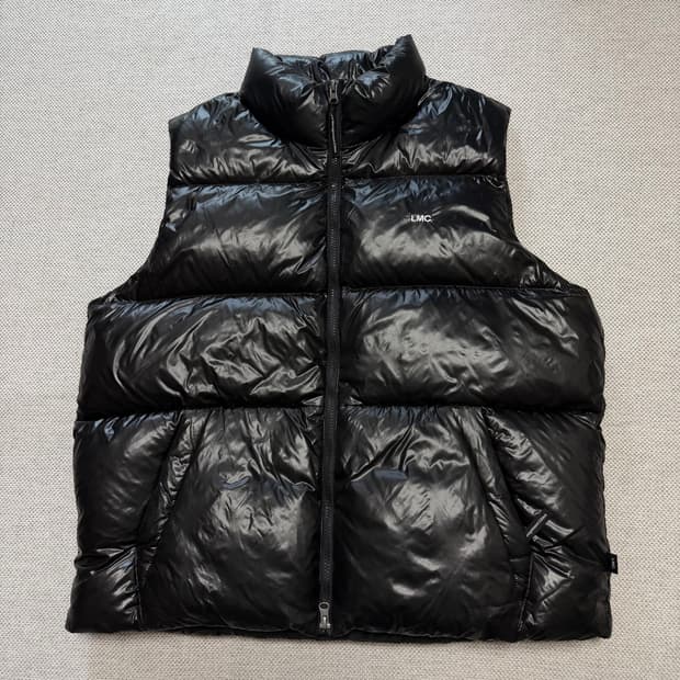 LMC 로고 패딩조끼