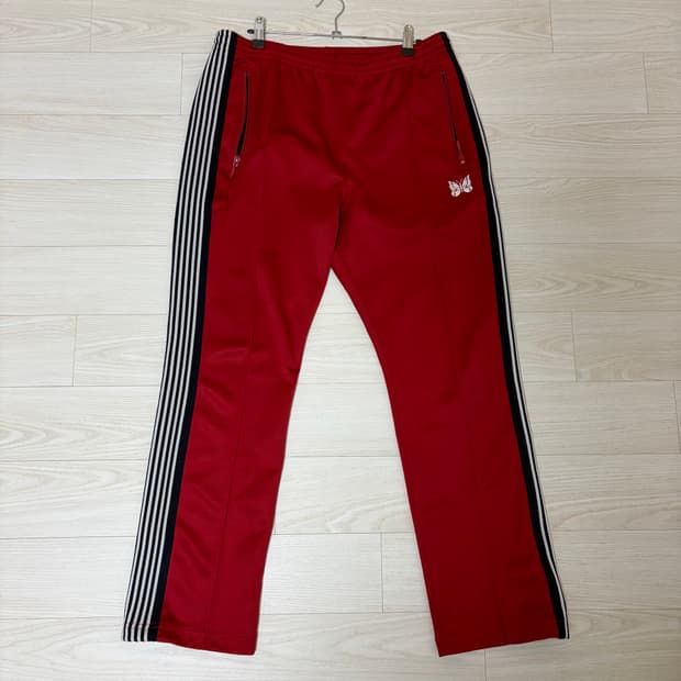 니들스 내로우 팬츠 사이즈m 레드