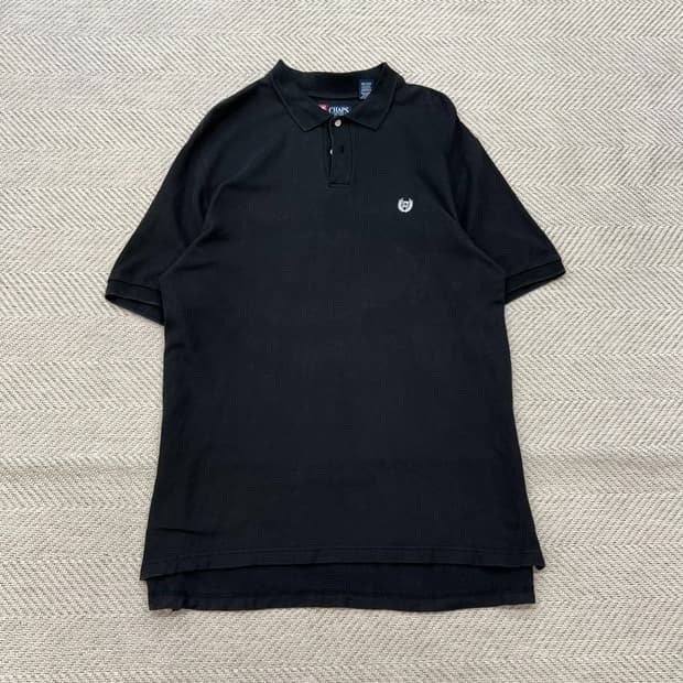 챕스 베이직 로고 카라 반팔티 r4097
