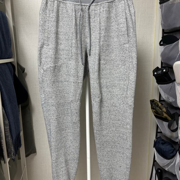 룰루레몬 회색 트레이닝 바지 S