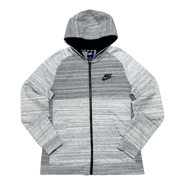 나이키 멜란지 그레이 후드집업