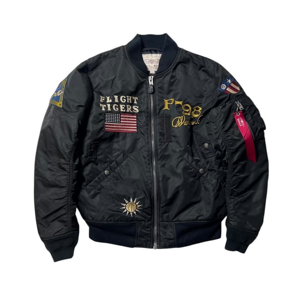 엑스톤즈 자수로고 MA-1 항공점퍼 M