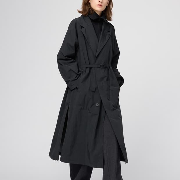 유니클로 싱글브레스트코트