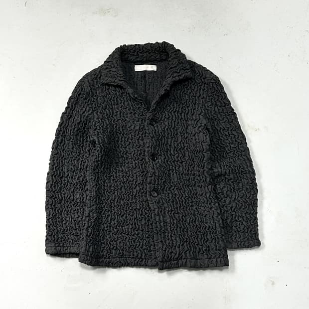 요지 야마모토 플리츠 싱글 자켓