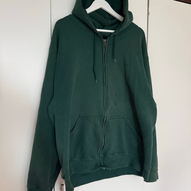 90s Tultex 블랭크 후드집업 (xl)