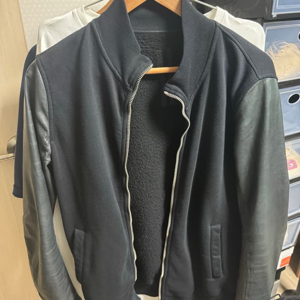 릭오웬스 레더 자켓