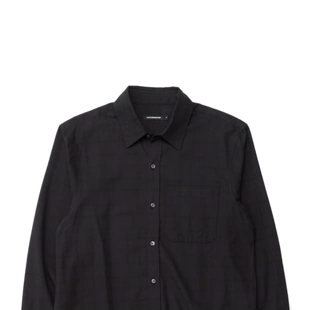 2) 해칭룸 레귤러셔츠 블랙와치