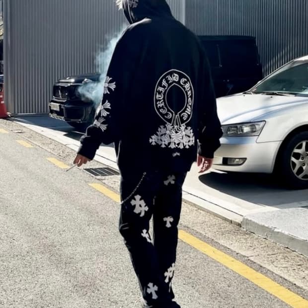 [XXL] 크롬하츠 X 드레이크 러버 보이 후드 마이애미 익스클루시브