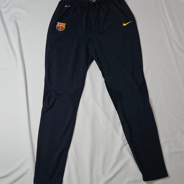 나이키 FC 바르셀로나 유니폼 트랙팬츠 바지 트레이닝 바지 M 정품