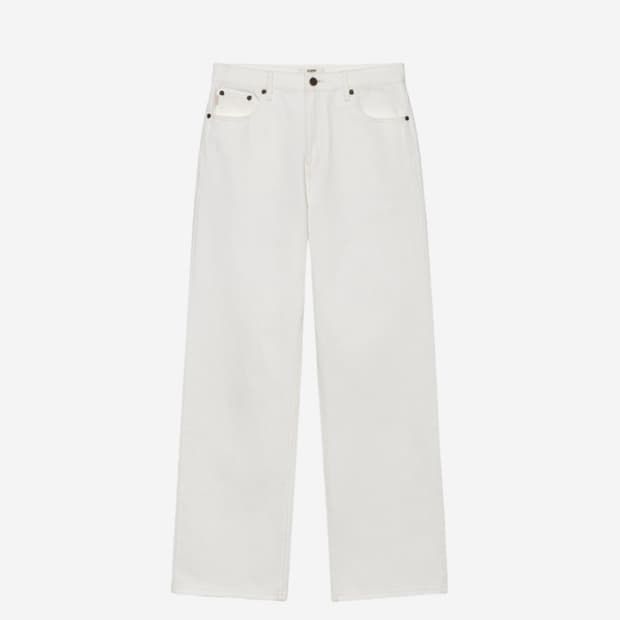 98 MID-RISE STRAIGHT FIT JEANS (WHITE)