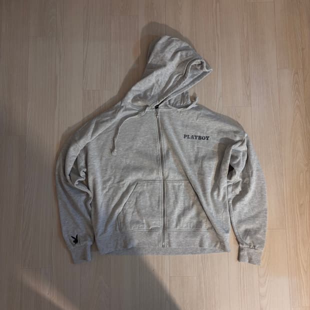 Vintage playboy hoodie zip