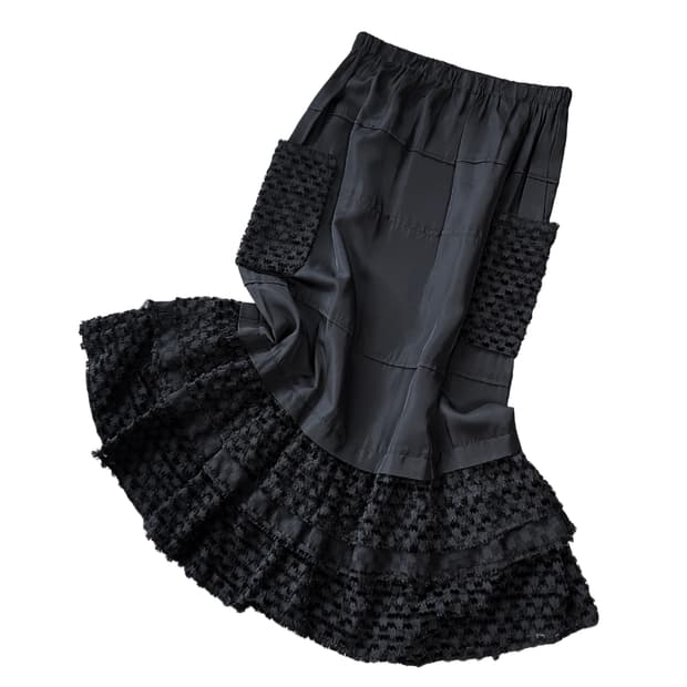 AD2006 Cupra Texture Patchwork Skirt