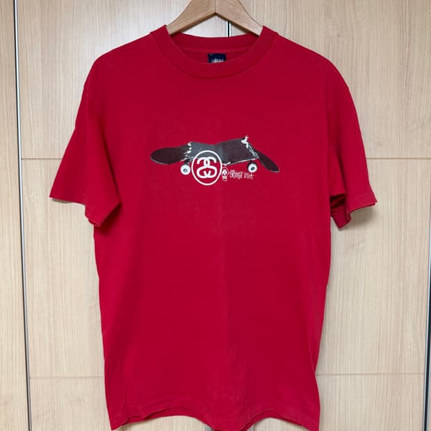 올드 스투시 티셔츠 made in usa 