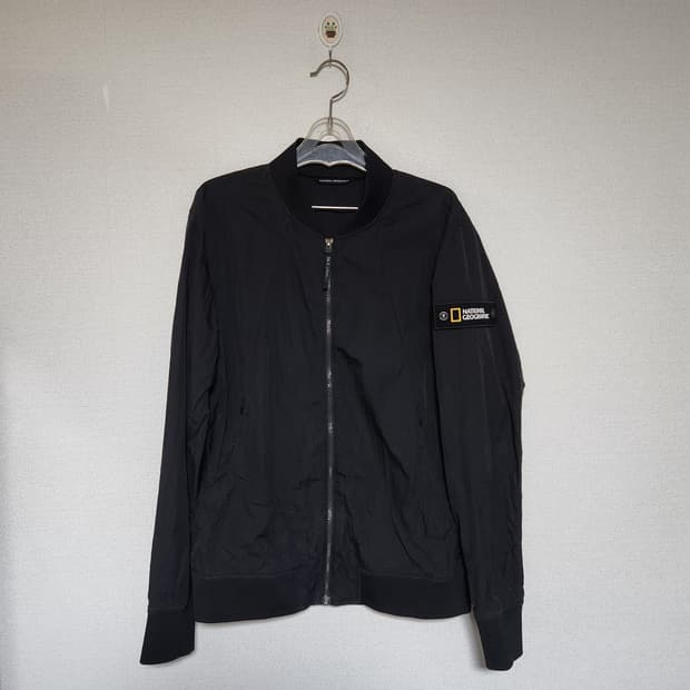 내셔널지오그래픽 바람막이 점퍼 100