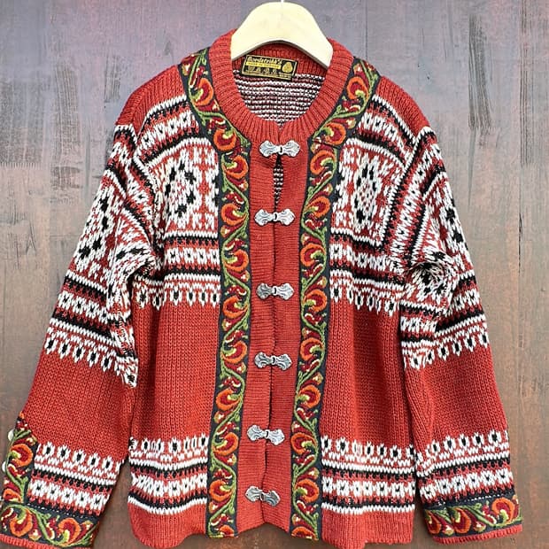 노르웨이 노르딕 퓨어뉴울 가디건