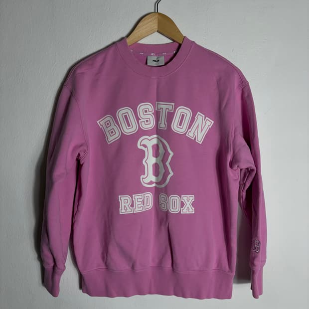 MLB 보스턴 레드삭스 핑크 맨투맨(90)
