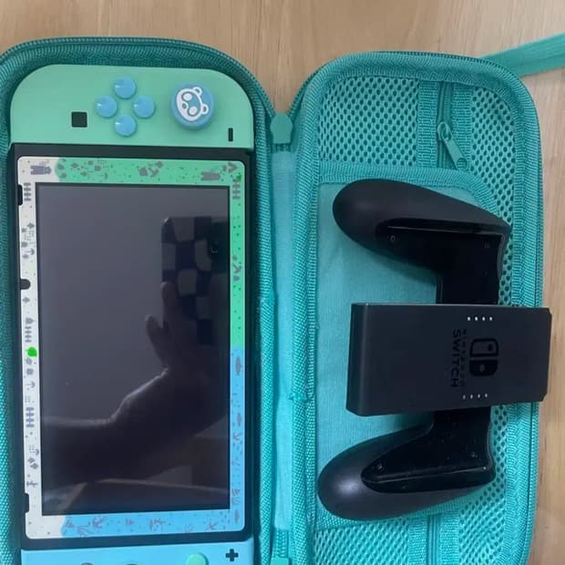 닌텐도 스위치 동물의숲 에디션