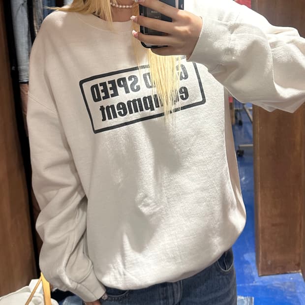 The evilact 스컬 맨투맨