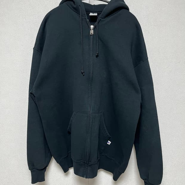 90s russell athletic hoodie zip 러셀