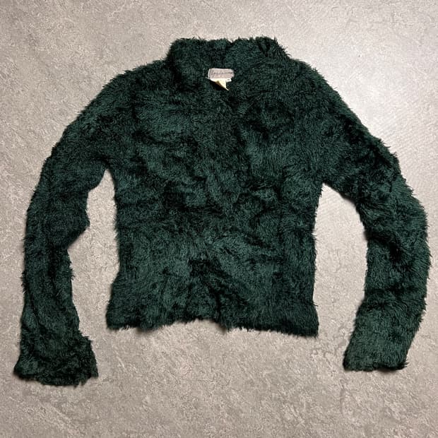 요지 야마모토 크롭 니트