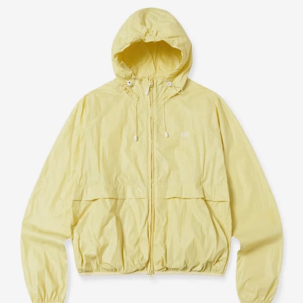W TAG PACKABLE WINDBREAKER - LEMON
