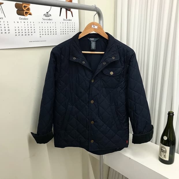 폴로 퀼팅 자켓
