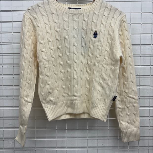후아유 아이보리 니트