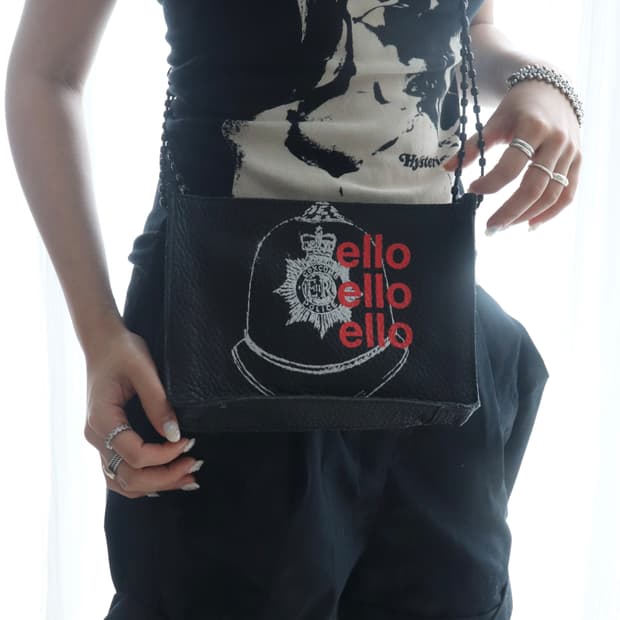 [Coxcomb] Hand Painting Leather Bag(새상품)