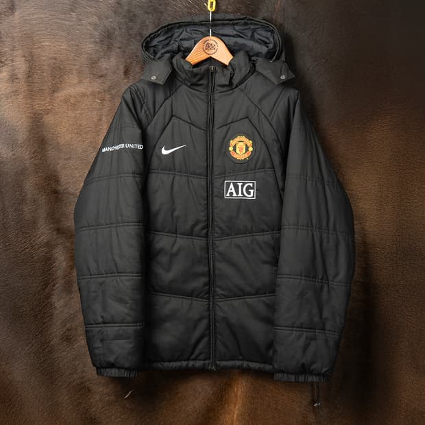 [L] 00s 나이키 맨체스터 유나이티드 벤치 자켓 