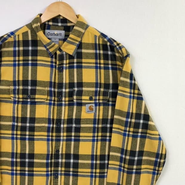 XL 칼하트 체크 셔츠