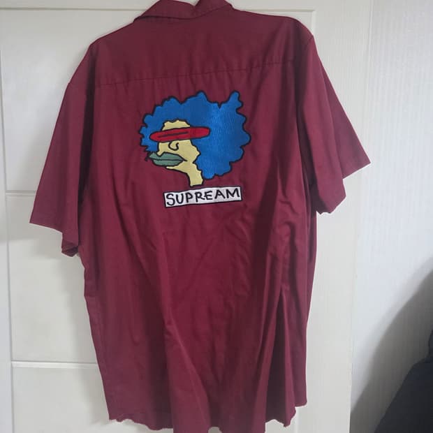 XL 슈프림 곤즈 반팔 워크셔츠