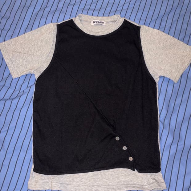 레이어드 단추티