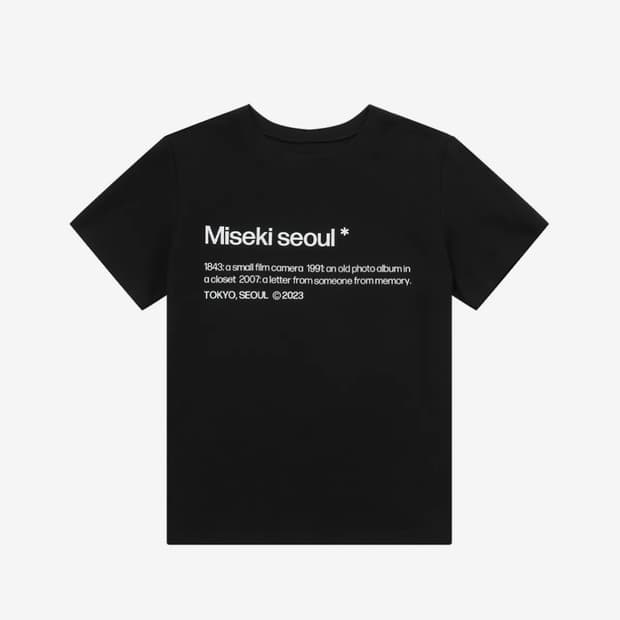 Misekiseoul short sleeves BLACK