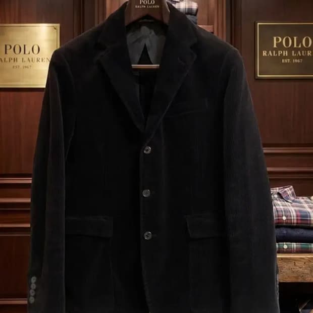 폴로 랄프로렌 코듀로이 자켓 엔틱브라운 m