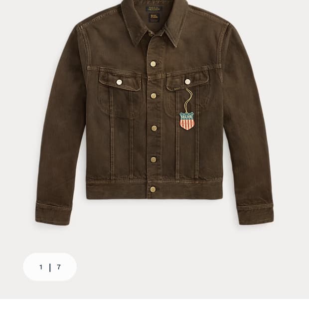 [m] RRL lot 271 코리아 익스클루시브 브라운 