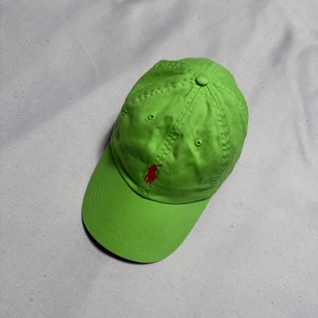 OS 폴로랄프로렌 형광 볼캡