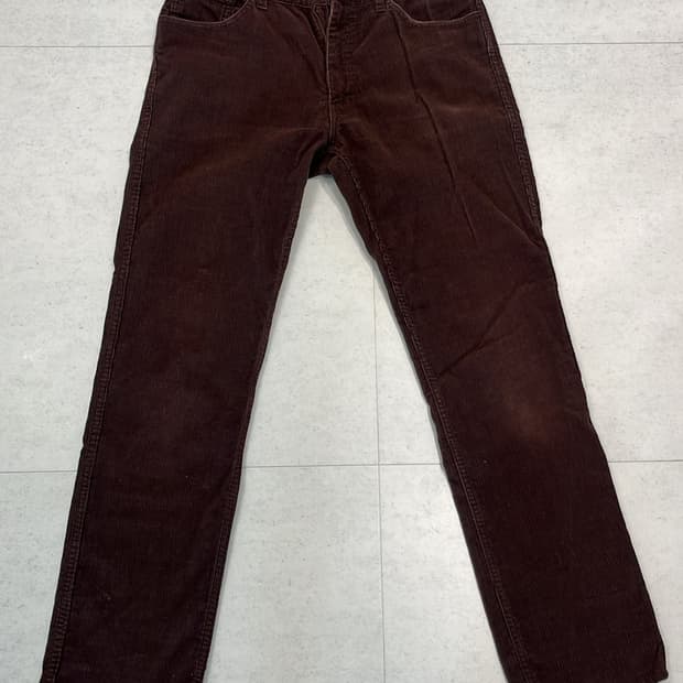 [2] 비즈빔 브라운 코듀로이 팬츠