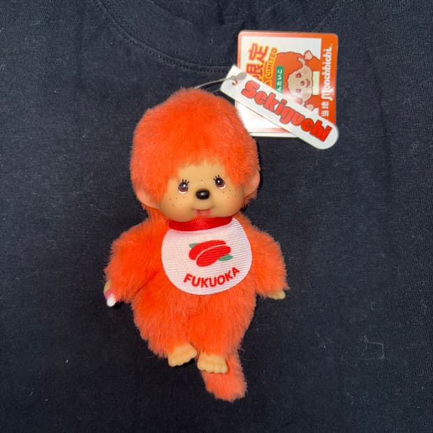 후쿠오카 한정 명란 몬치치 키링