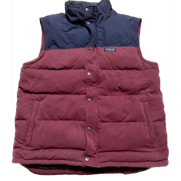 파타고니아 조끼 패딩 베스트 버건디
