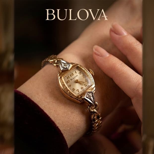 1965 빈티지 부로바 수동 시계