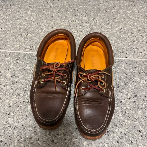 팀버랜드 보트슈즈 