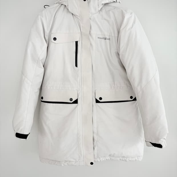 몽벨 여성 패딩 화이트