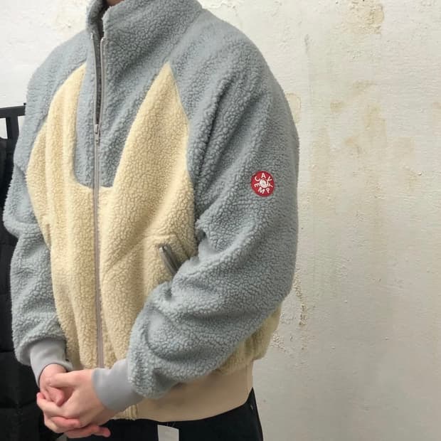 카브엠트 플리스 자켓 블루종