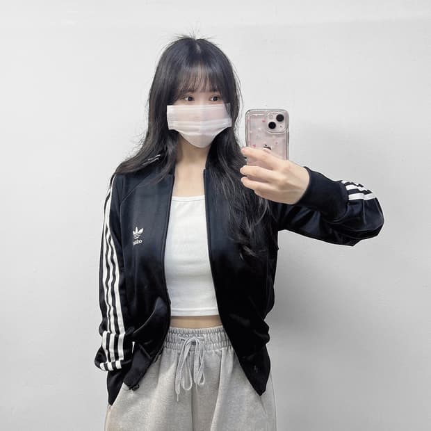 아디다스 슈퍼스타 트랙탑 져지 블랙